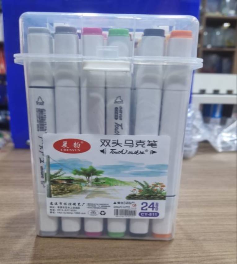 Marqueurs Touch Marker Couleurs vibrantes et séchage rapide pour un dessin et design professionnels